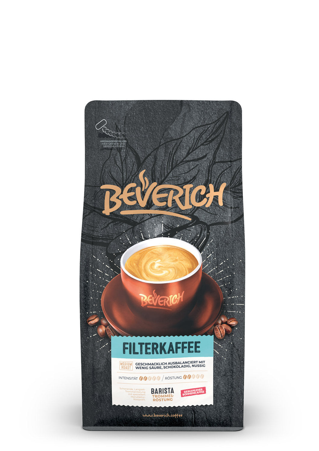 BEVERICH  - Premium Filterkaffee (250g) Gemahlen